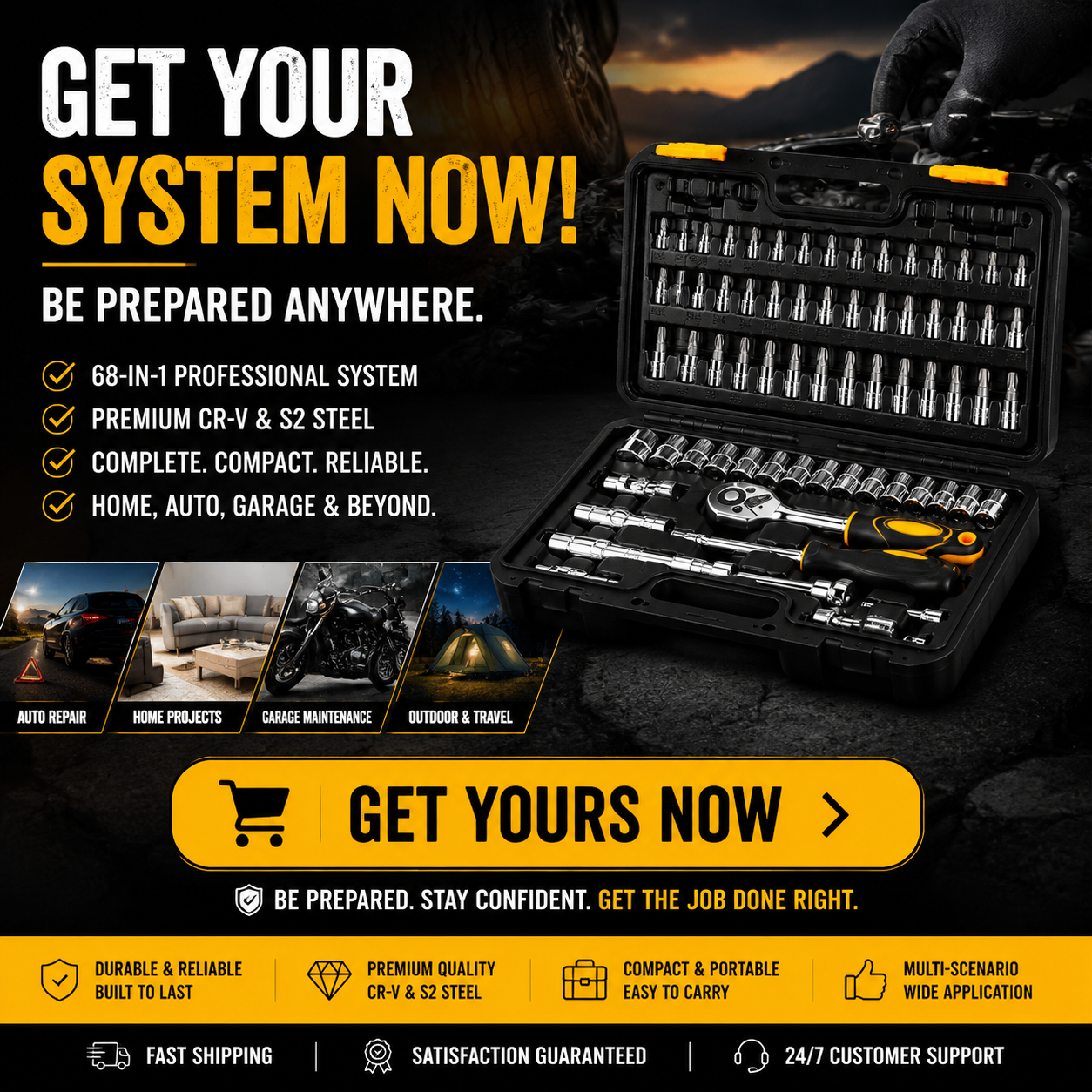 NOMAD CORE™ PRO 68-in-1 Precision Mechanic System