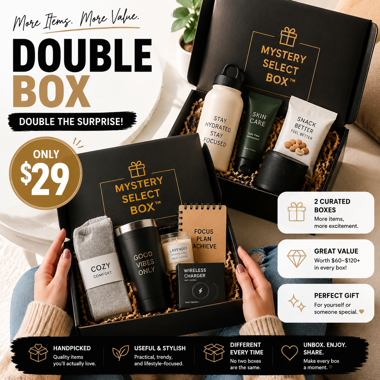 Mystery Select Box – Curated Lifestyle Edition